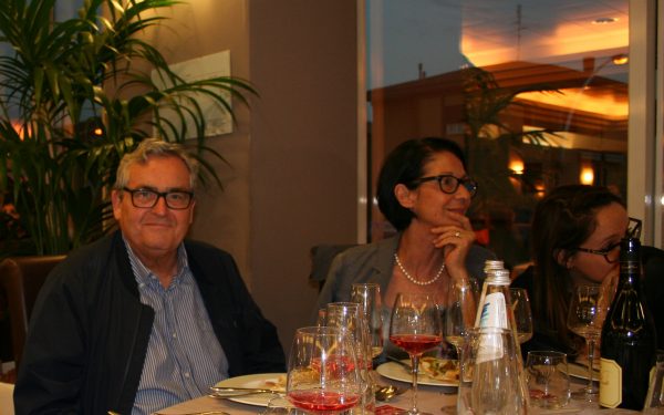 Gabriella Pansini e il marito Julio Gabriella Pansini e il marito Julio